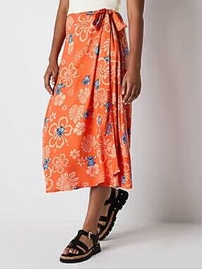 Disney Lilo And Stitch Floral Wrap Skirt